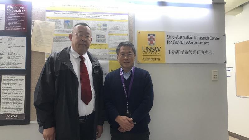 Mr. Xiao Liu and Prof Xiao Hua Wang