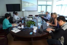 SIMS/SARCCM delegation to SKLEC and ECNU