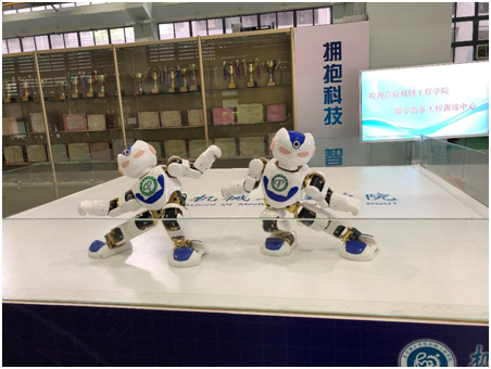 Dancing robots at the Songshan Lake Robotics Centre